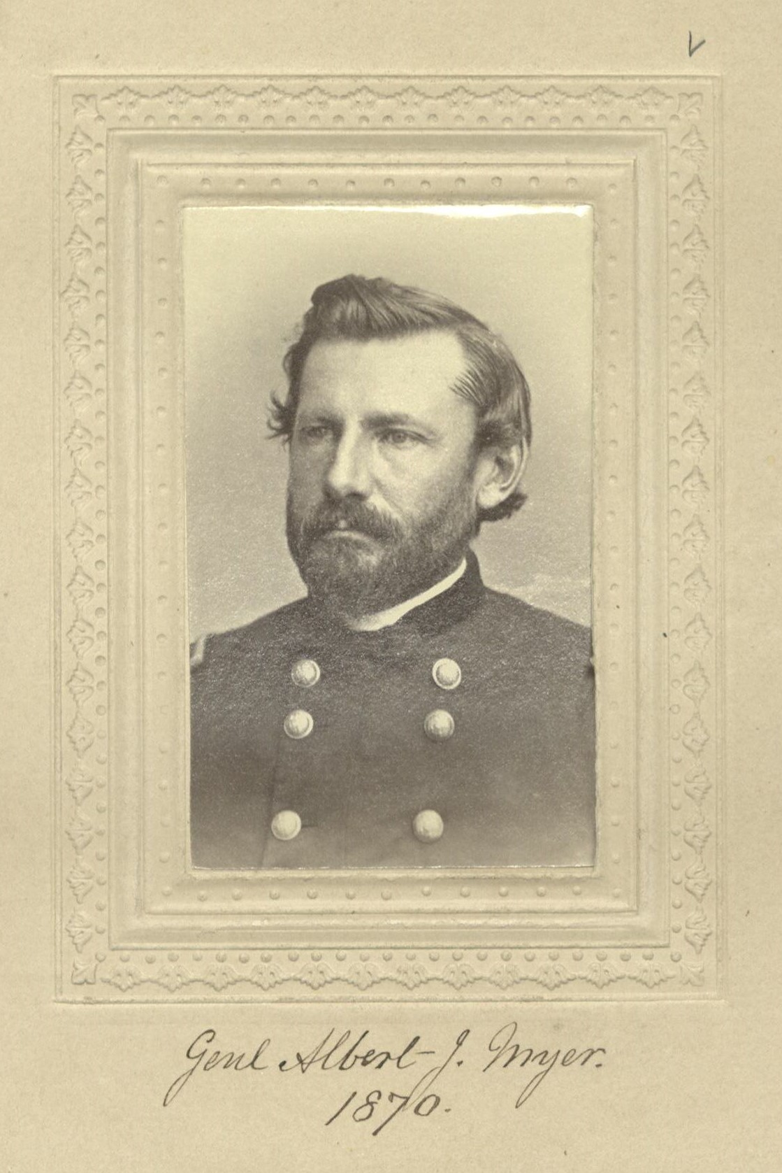 Member portrait of Albert J. Myer